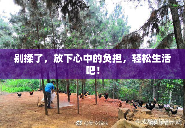 别揉了，放下心中的负担，轻松生活吧！