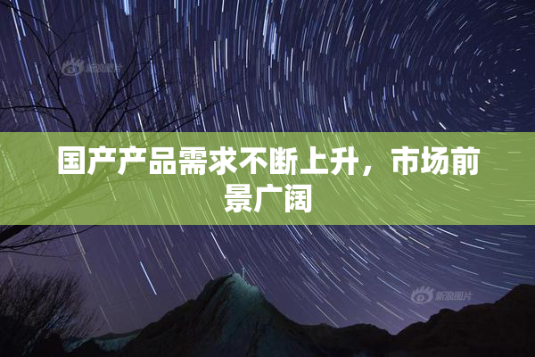 国产产品需求不断上升，市场前景广阔