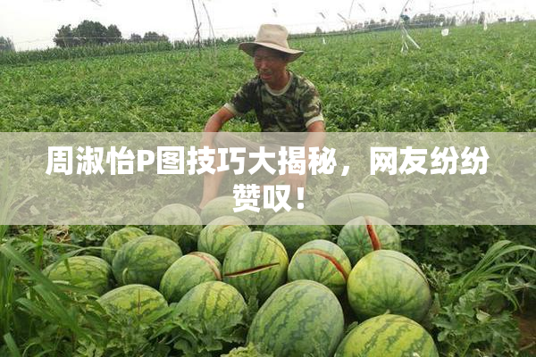 周淑怡P图技巧大揭秘，网友纷纷赞叹！
