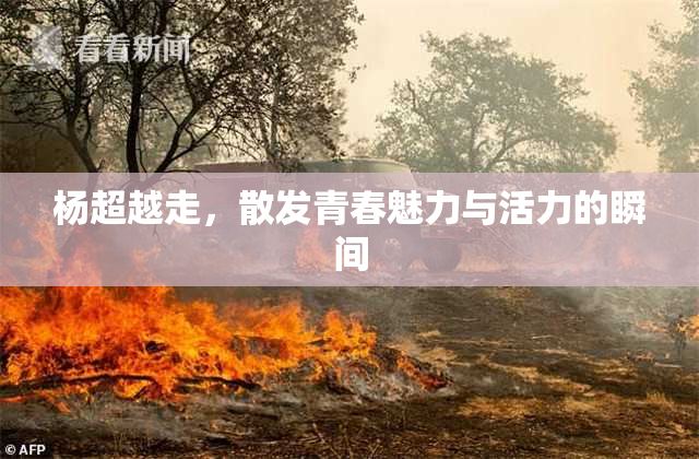 杨超越走，散发青春魅力与活力的瞬间