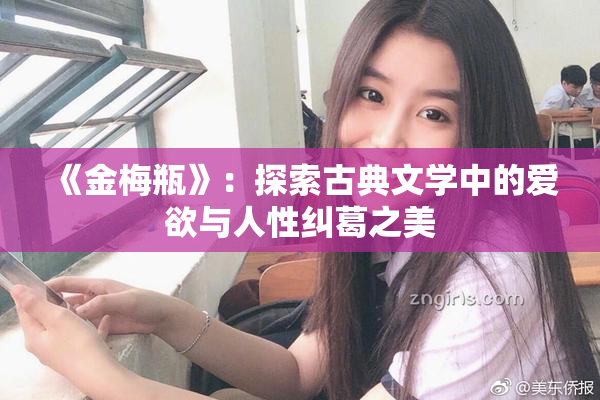 《金梅瓶》：探索古典文学中的爱欲与人性纠葛之美