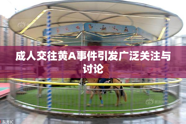 成人交往黄A事件引发广泛关注与讨论