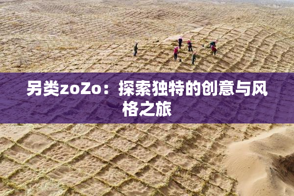 另类zoZo：探索独特的创意与风格之旅