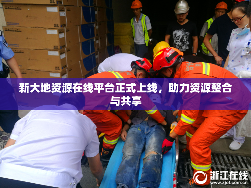 新大地资源在线平台正式上线，助力资源整合与共享