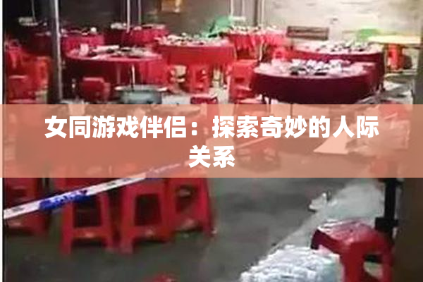 女同游戏伴侣：探索奇妙的人际关系