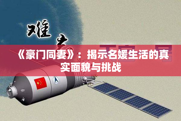 《豪门同妻》：揭示名媛生活的真实面貌与挑战