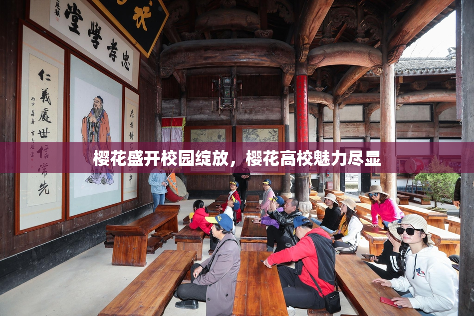 樱花盛开校园绽放，樱花高校魅力尽显