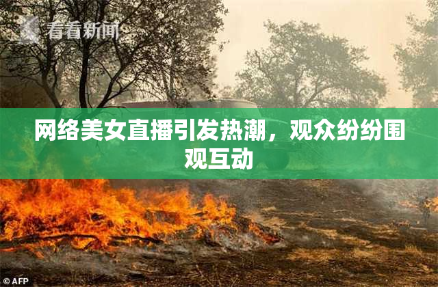 网络美女直播引发热潮，观众纷纷围观互动