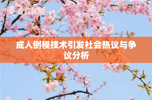 成人倒模技术引发社会热议与争议分析