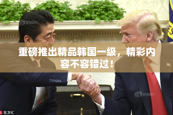 重磅推出精品韩国一级，精彩内容不容错过！