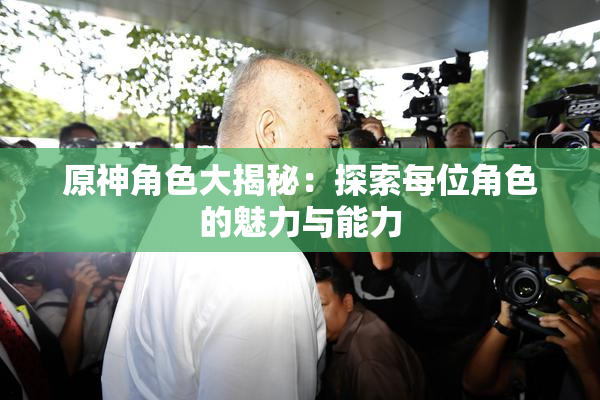 原神角色大揭秘：探索每位角色的魅力与能力