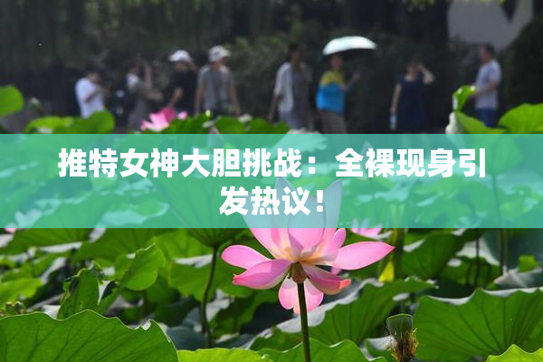 推特女神大胆挑战：全裸现身引发热议！