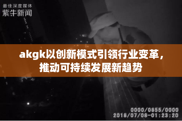 akgk以创新模式引领行业变革，推动可持续发展新趋势