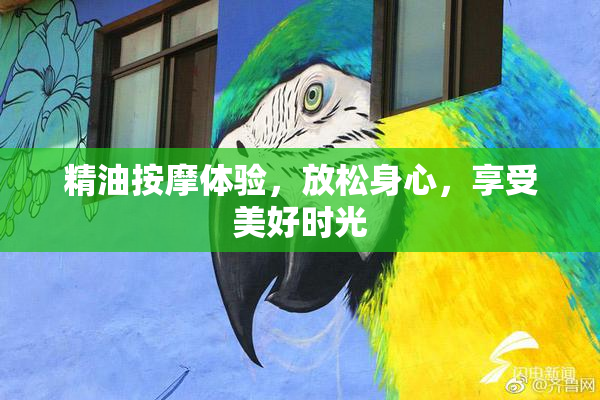 精油按摩体验，放松身心，享受美好时光