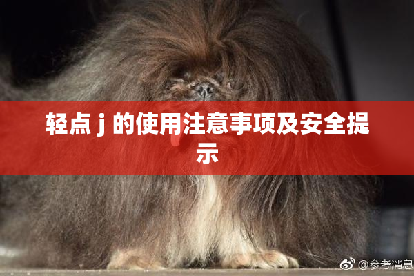轻点 j 的使用注意事项及安全提示
