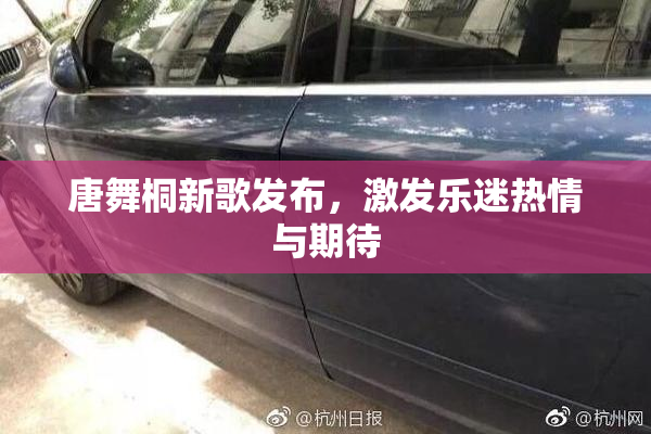 唐舞桐新歌发布，激发乐迷热情与期待