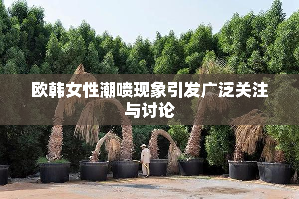 欧韩女性潮喷现象引发广泛关注与讨论
