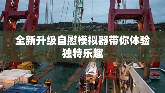 全新升级自慰模拟器带你体验独特乐趣