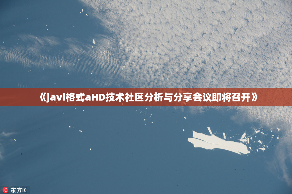 《javi格式aHD技术社区分析与分享会议即将召开》