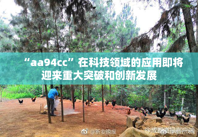 “aa94cc”在科技领域的应用即将迎来重大突破和创新发展