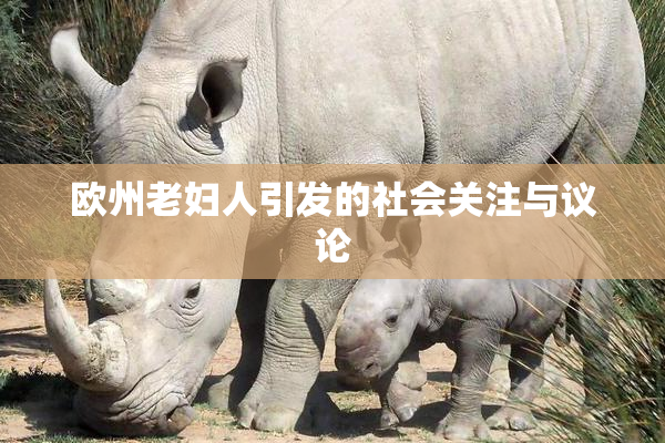 欧州老妇人引发的社会关注与议论