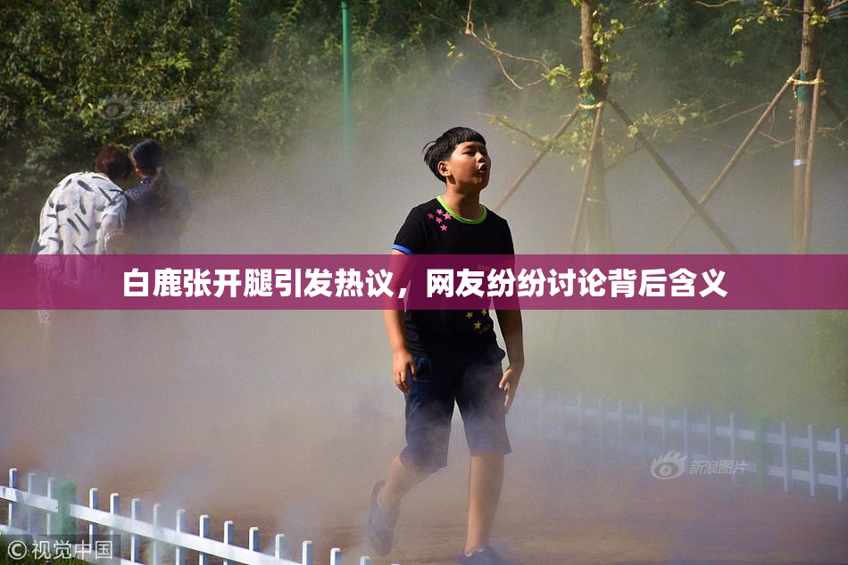 白鹿张开腿引发热议，网友纷纷讨论背后含义