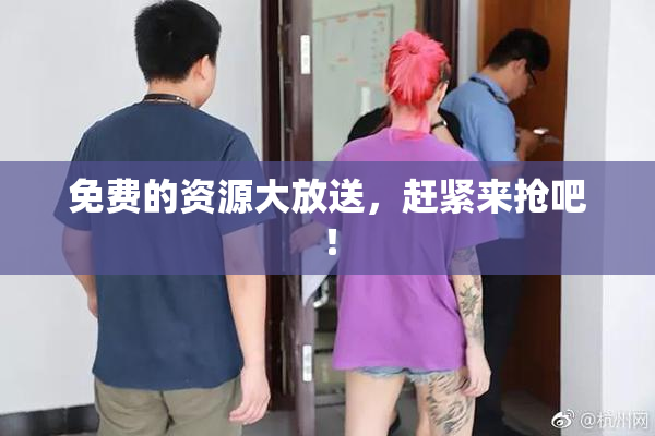 免费的资源大放送，赶紧来抢吧！