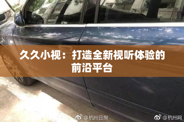 久久小视：打造全新视听体验的前沿平台