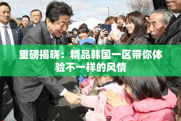 重磅揭晓：精品韩国一区带你体验不一样的风情