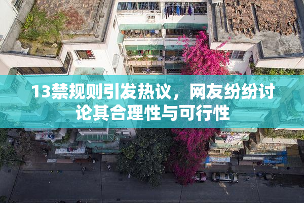 13禁规则引发热议，网友纷纷讨论其合理性与可行性