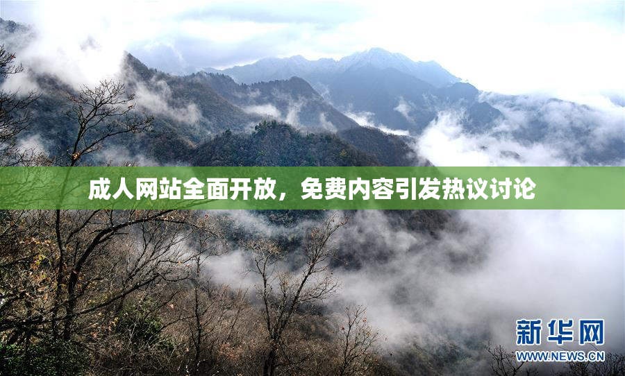 成人网站全面开放，免费内容引发热议讨论