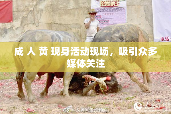 成 人 黄 现身活动现场，吸引众多媒体关注