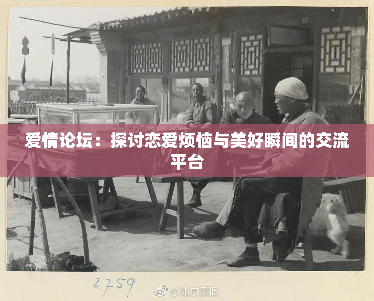 爱情论坛：探讨恋爱烦恼与美好瞬间的交流平台