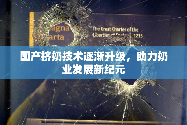 国产挤奶技术逐渐升级，助力奶业发展新纪元