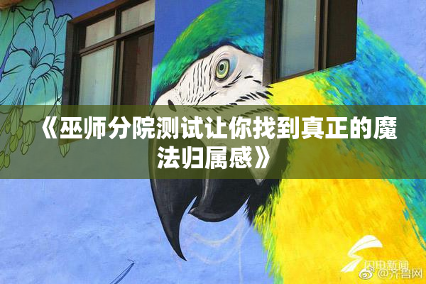 《巫师分院测试让你找到真正的魔法归属感》