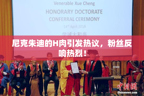 尼克朱迪的H肉引发热议，粉丝反响热烈！