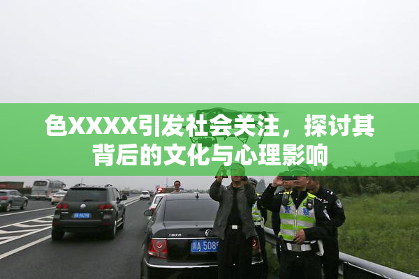 色XXXX引发社会关注，探讨其背后的文化与心理影响
