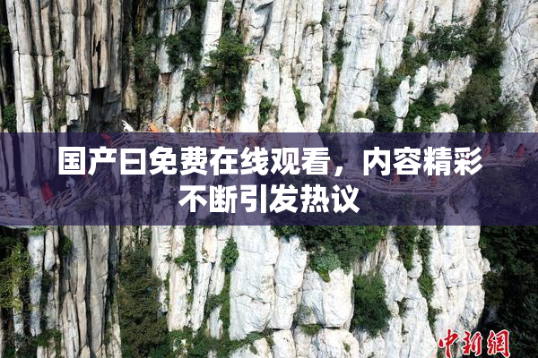 国产曰免费在线观看，内容精彩不断引发热议