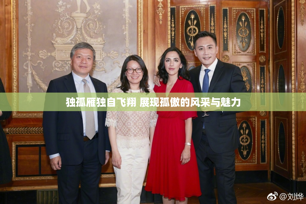 独孤雁独自飞翔 展现孤傲的风采与魅力