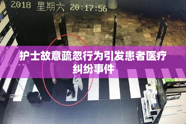 护士故意疏忽行为引发患者医疗纠纷事件