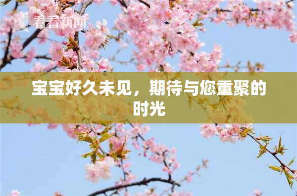 宝宝好久未见，期待与您重聚的时光