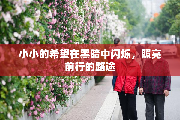 小小的希望在黑暗中闪烁，照亮前行的路途