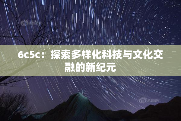 6c5c：探索多样化科技与文化交融的新纪元