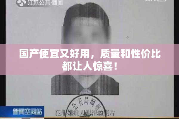 国产便宜又好用，质量和性价比都让人惊喜！