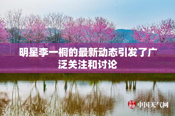 明星李一桐的最新动态引发了广泛关注和讨论