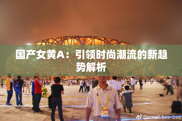 国产女黄A：引领时尚潮流的新趋势解析