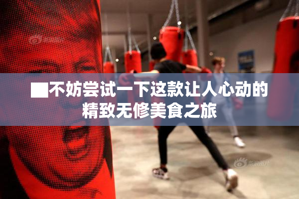 ▇不妨尝试一下这款让人心动的精致无修美食之旅