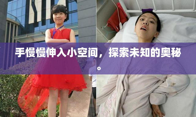 手慢慢伸入小空间，探索未知的奥秘。