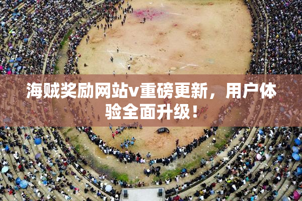 海贼奖励网站v重磅更新，用户体验全面升级！