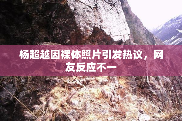 杨超越因裸体照片引发热议，网友反应不一